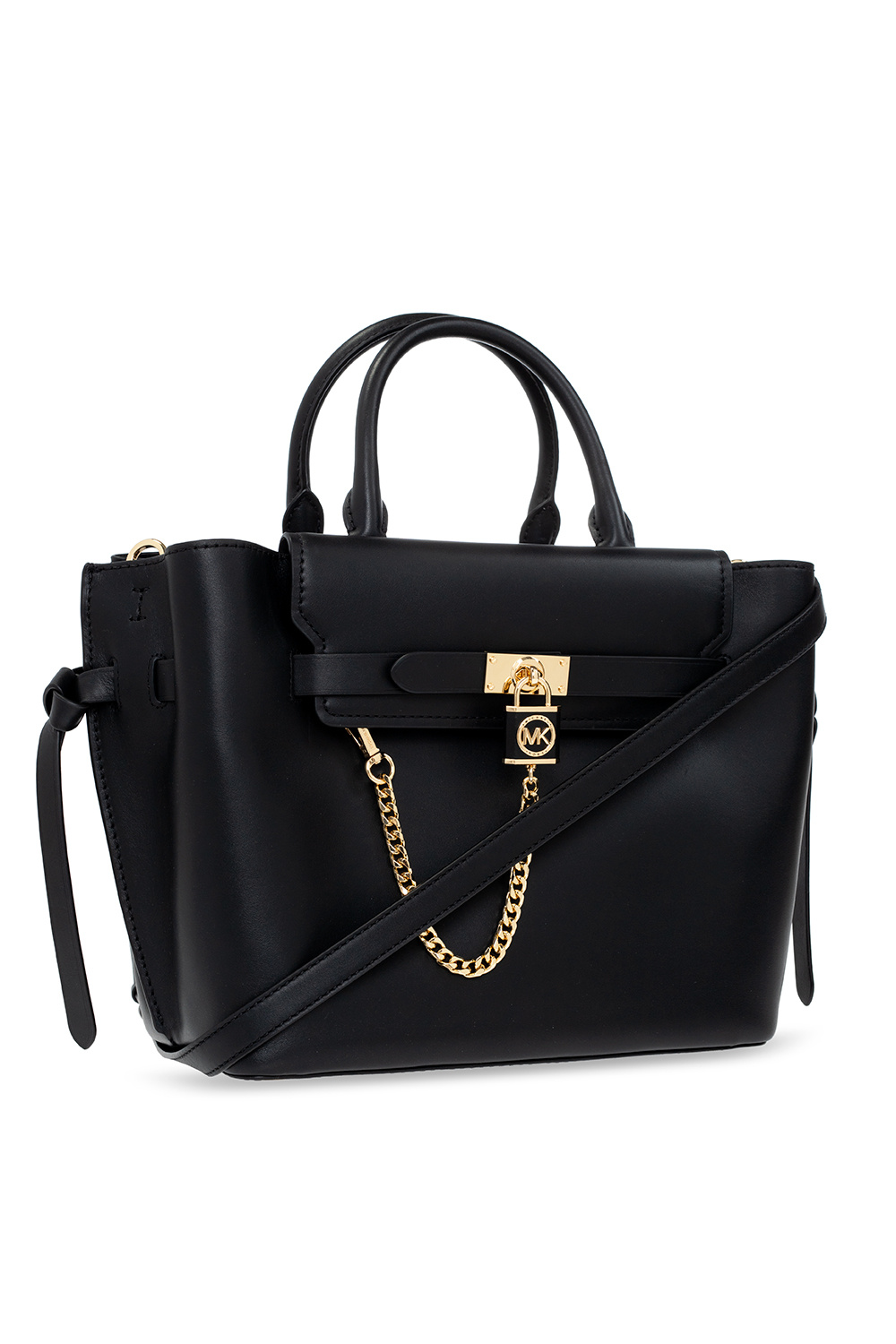 Michael kors hamilton clearance handbag black